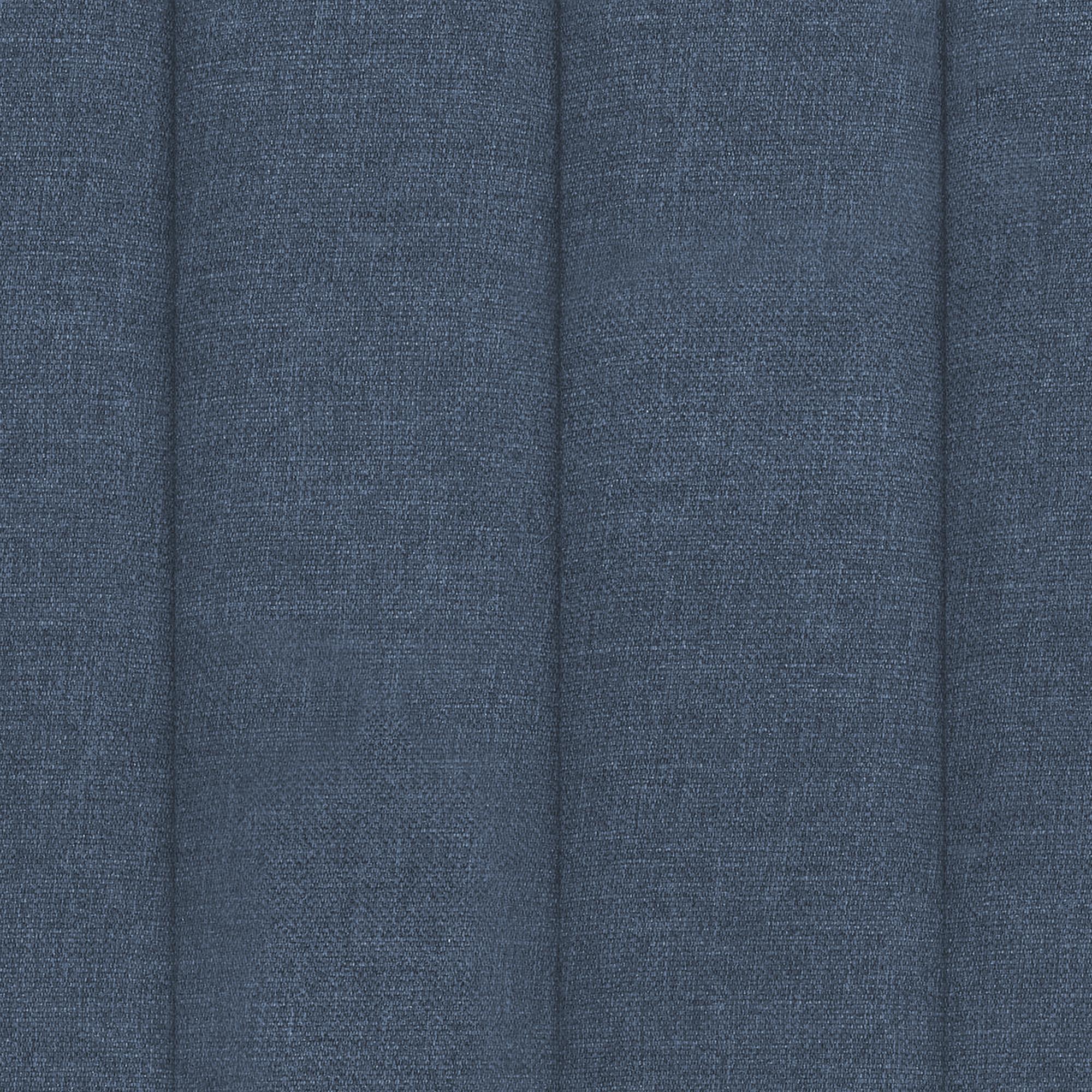 Novogratz Brittany Upholstered Bed with Storage Drawers - Blue Linen - Queen