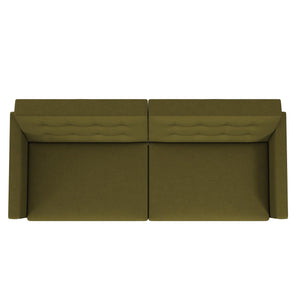 DHP Wimberly Upholstered Futon Sofa Bed - Olive Green