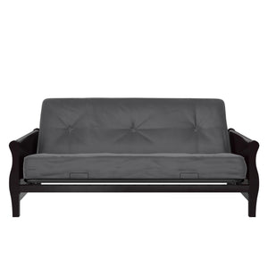 DHP Caden 8" Futon Mattress - Gray - Full