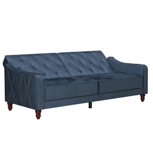 Novogratz Vintage Futon Sofa Bed - Blue
