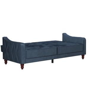 Novogratz Vintage Futon Sofa Bed - Blue