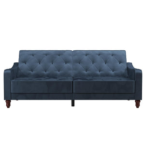Novogratz Vintage Futon Sofa Bed - Blue