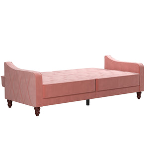 Novogratz Vintage Futon Sofa Bed - Pink