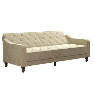 Novogratz Vintage Futon Sofa Bed - Beige