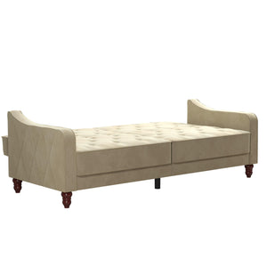 Novogratz Vintage Futon Sofa Bed - Beige