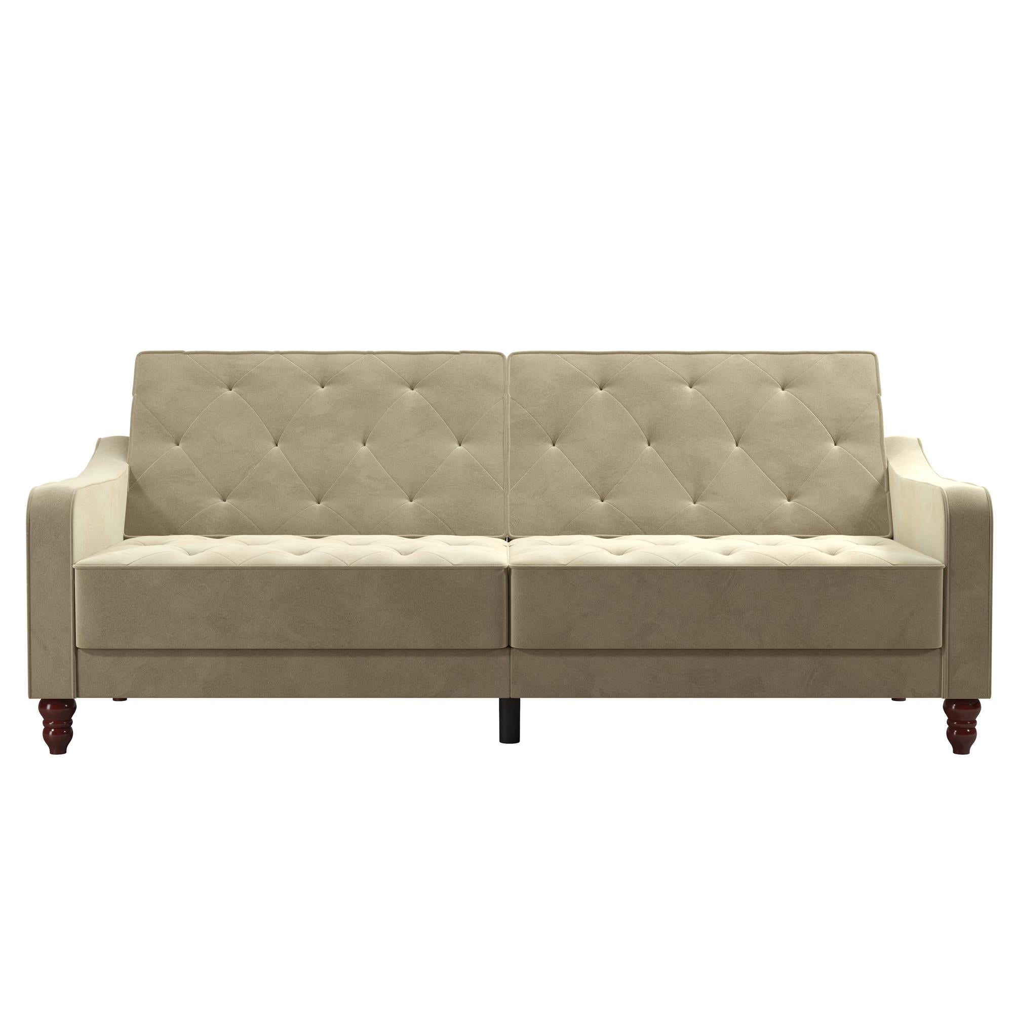 Novogratz Vintage Futon Sofa Bed - Beige