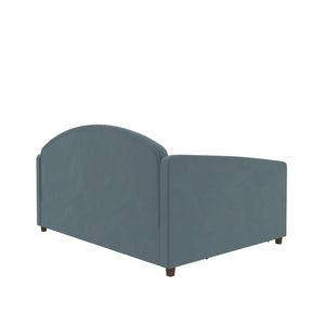 DHP Ilena Upholstered Daybed - Navy - Full-Over-Twin