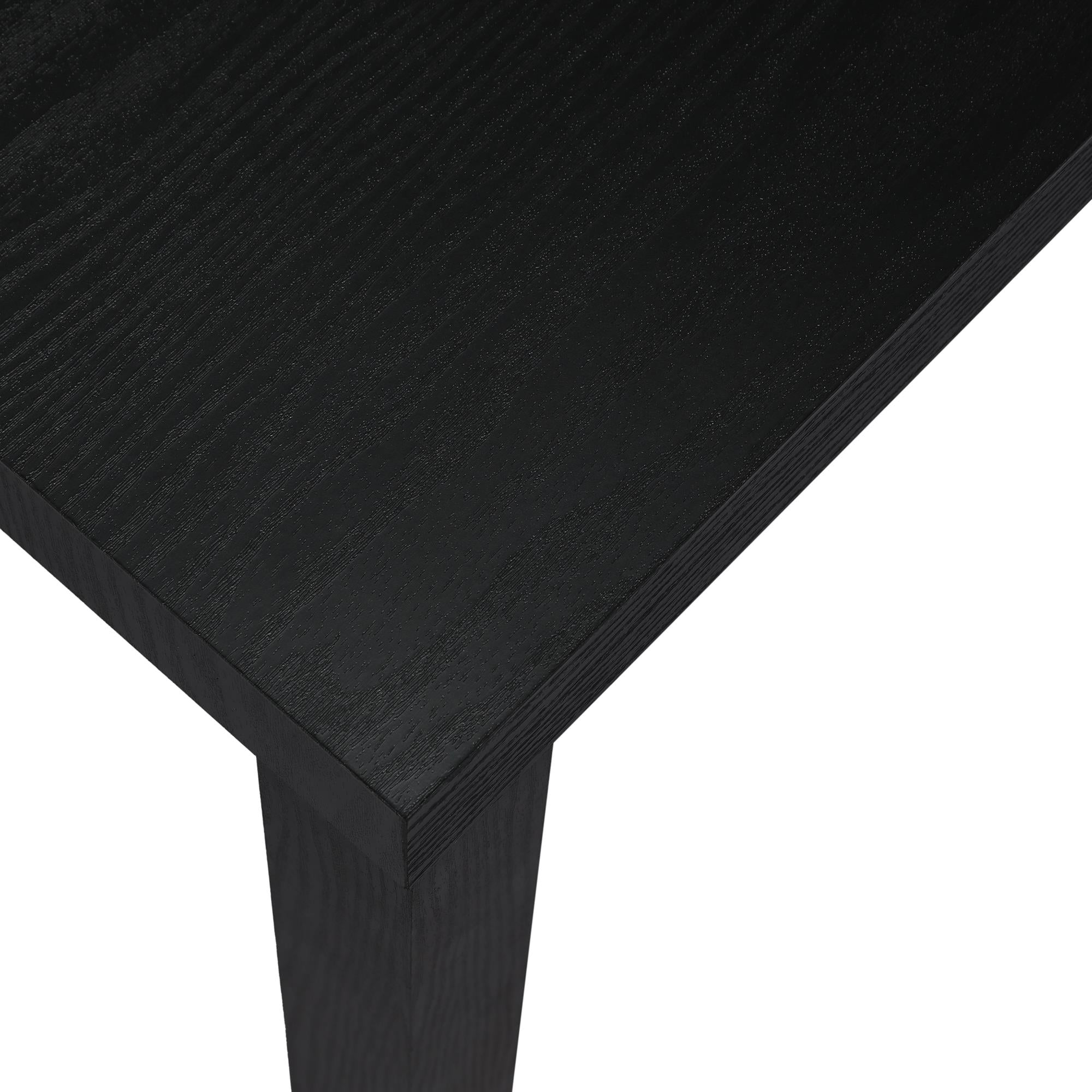 Ameriwood Home Parsons Coffee Table - Black Oak