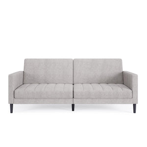 DHP Farnsworth Futon Sofa Bed - Light Gray