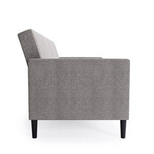 DHP Farnsworth Futon Sofa Bed - Light Gray
