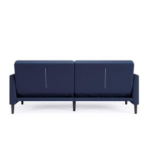 DHP Farnsworth Futon Sofa Bed - Navy