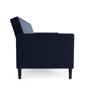 DHP Farnsworth Futon Sofa Bed - Navy