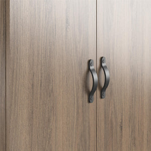 Systembuild Evolution  2 Door 1 Drawer Storage Cabinet - Rustic Oak