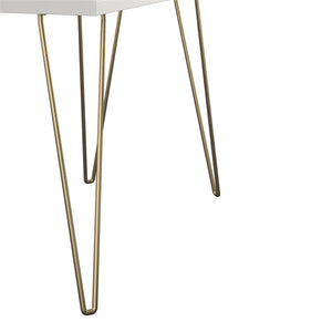 Ameriwood Home Owen Retro Computer Desk - White