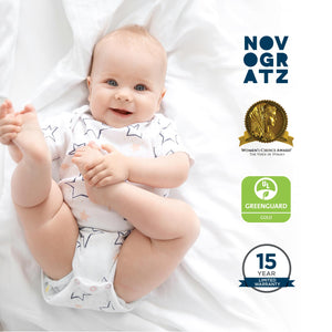 Novogratz Harper Crib & Toddler Bed Mattress - White - Crib & Toddler Mattress