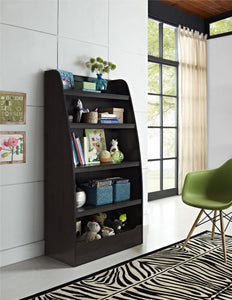 Ameriwood Home Mia Kids' 4 Shelf Bookcase - Espresso