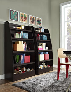 Ameriwood Home Mia Kids' 4 Shelf Bookcase - Espresso