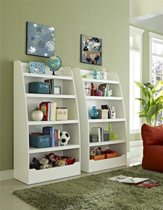 Ameriwood Home Mia Kids' 4 Shelf Bookcase - White