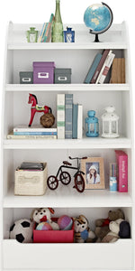 Ameriwood Home Mia Kids' 4 Shelf Bookcase - White