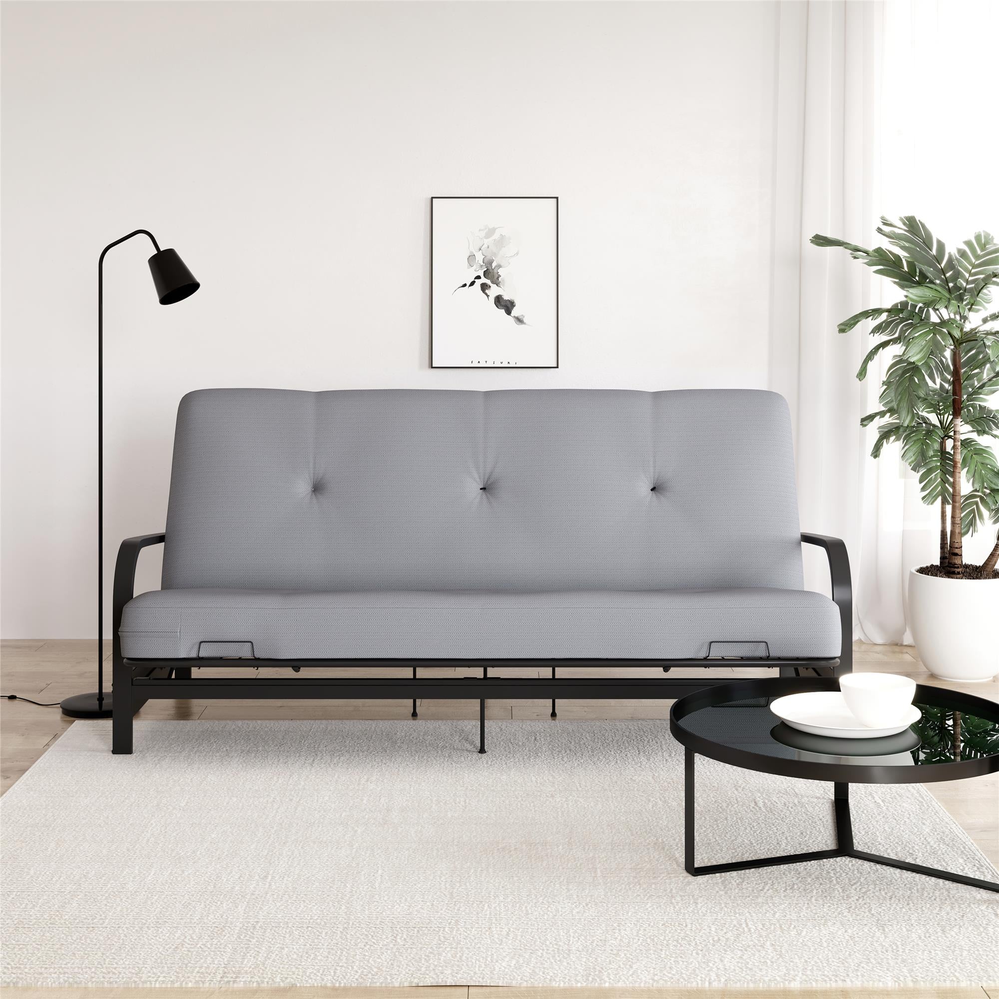 DHP Caden 6" Futon Mattress - Herringbone - Full
