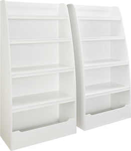 Ameriwood Home Mia Kids' 4 Shelf Bookcase - White