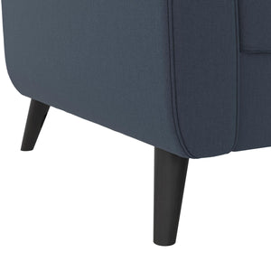 DHP Parker Futon Sofa Bed with Storage - Blue