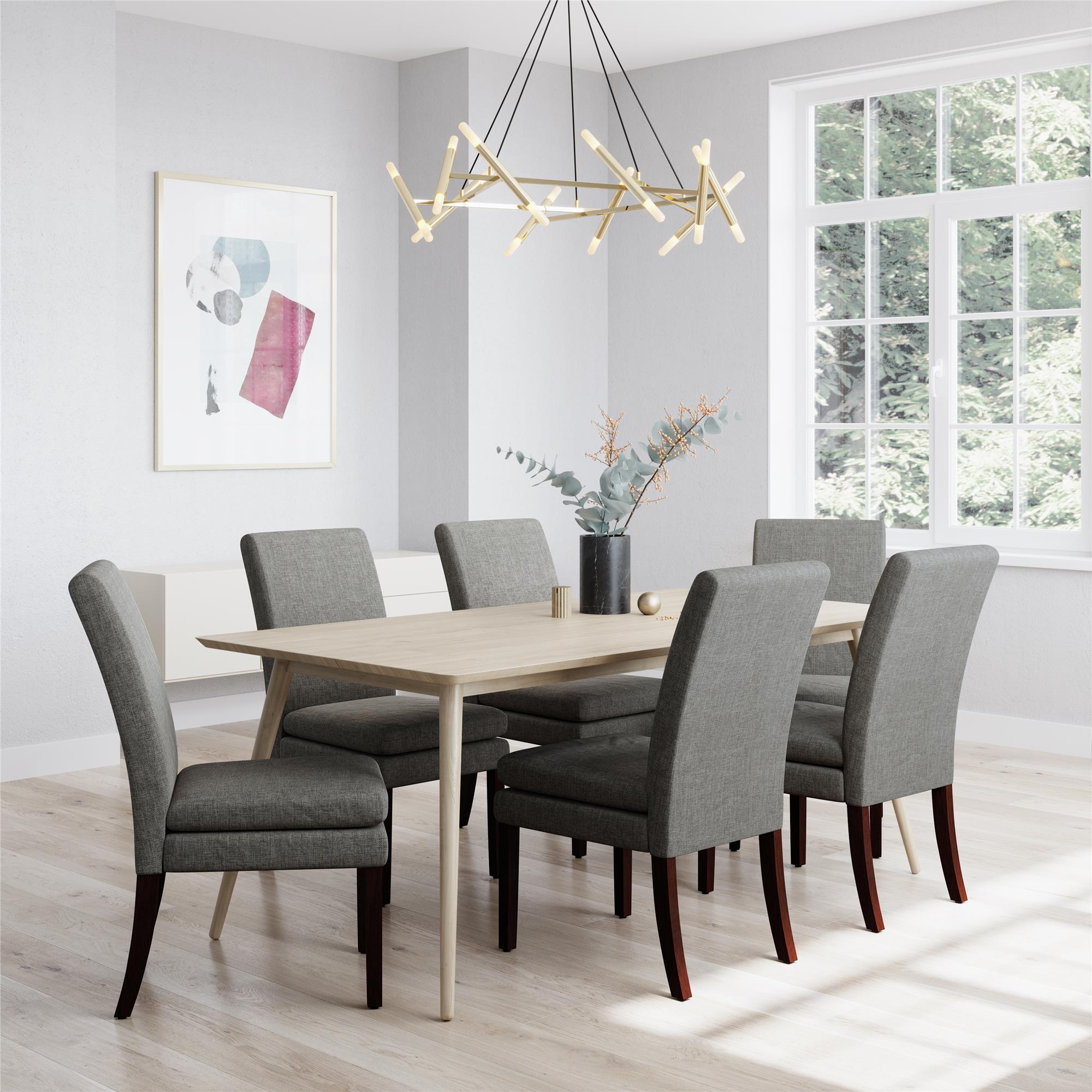 DHP Clark Counter Height Bar Stool - Gray
