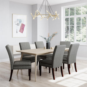 DHP Clark Counter Height Bar Stool - Gray