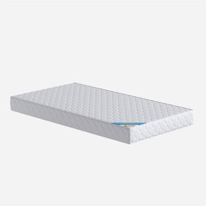 Safety 1st Grow with Me 5" Dual Sided 2-in-1 Antimicrobial Crib & Toddler Mattress, White Cloud - White - Crib & Toddler Mattress