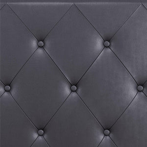 DHP Dakota Upholstered Bed Frame - Gray - King