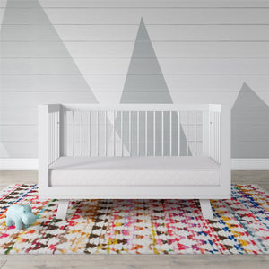 Safety 1st Grow with Me 5" Dual Sided 2-in-1 Antimicrobial Crib & Toddler Mattress, White Cloud - White - Crib & Toddler Mattress