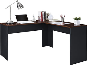Ameriwood Home The Works L Desk - Cherry