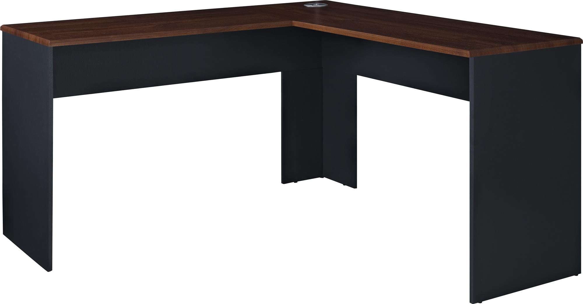 Ameriwood Home The Works L Desk - Cherry