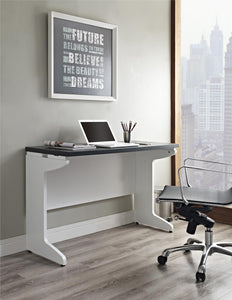 Ameriwood Home Pursuit Bridge Table - White