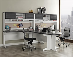 Ameriwood Home Pursuit Bridge Table - White