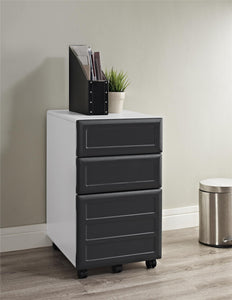 Ameriwood Home Pursuit Mobile File Cabinet - Gray