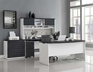 Ameriwood Home Pursuit Mobile File Cabinet - Gray