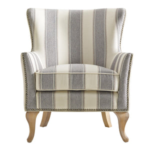 DHP Reva Accent Chair - Gray Stripe