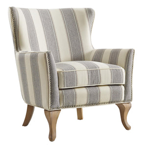 DHP Reva Accent Chair - Gray Stripe