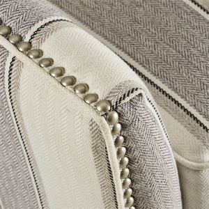 DHP Reva Accent Chair - Gray Stripe