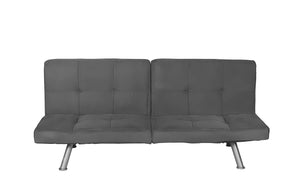 DHP Contempo Futon Sofa Bed - Gray