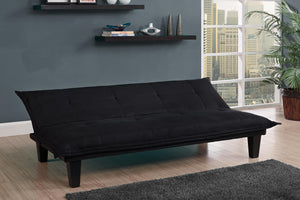DHP Lodge Futon Sofa Bed - Black