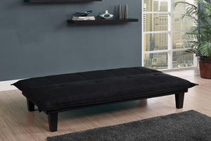 DHP Lodge Futon Sofa Bed - Black
