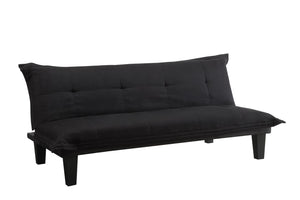 DHP Lodge Futon Sofa Bed - Black