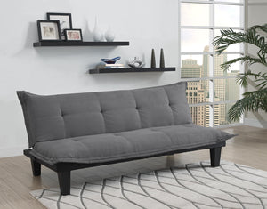DHP Lodge Futon Sofa Bed - Dark Gray