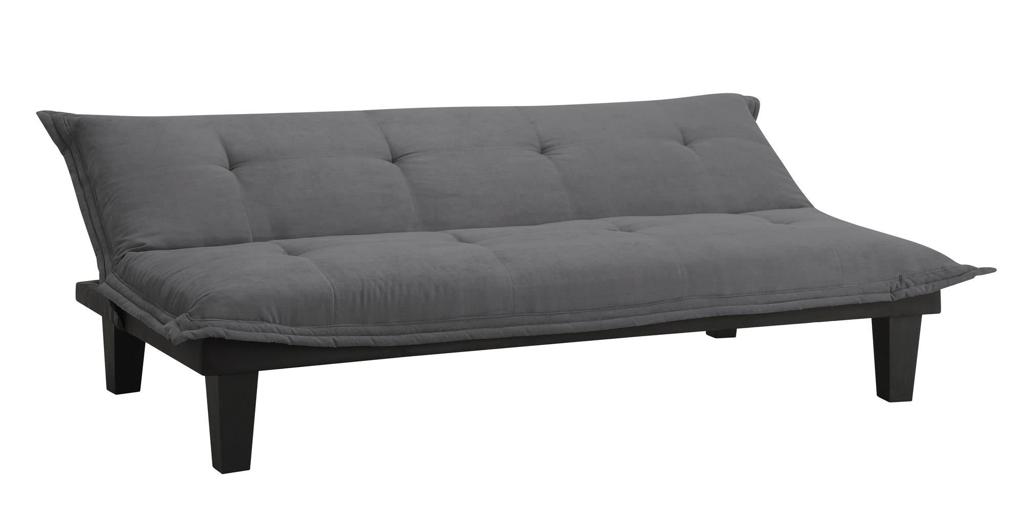 DHP Lodge Futon Sofa Bed - Dark Gray