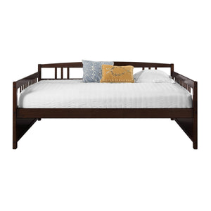 DHP Morgan Wood Daybed - Espresso - Full