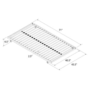 DHP Universal Trundle for Daybeds - Black - Twin