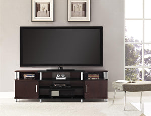 Ameriwood Home Carson TV Stand for TVs up to 70" - Cherry