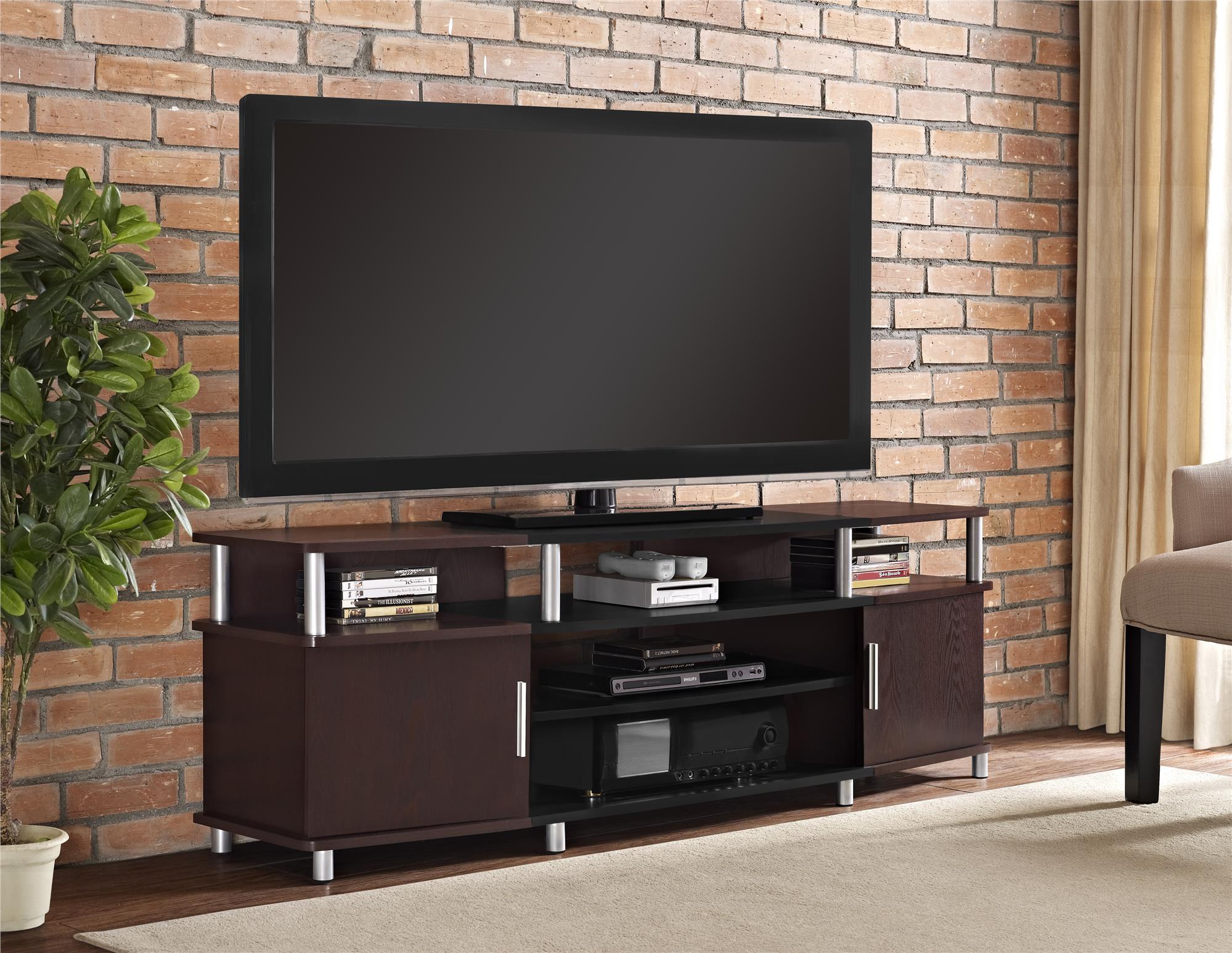 Ameriwood Home Carson TV Stand for TVs up to 70" - Cherry